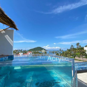 40-150 mm paksu l&auml;pin&auml;kyv&auml; akryylilevy akryyliuima-altaaseen - Leyu