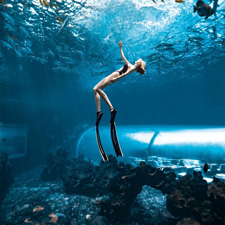 Vichungi vya maji ya chini ya maji na Leyu Acrylic Aquarium Kiwanda - Leyu 
