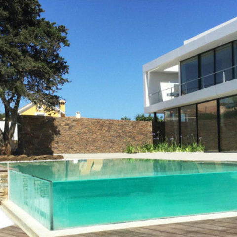 Acrylic Pool Wind