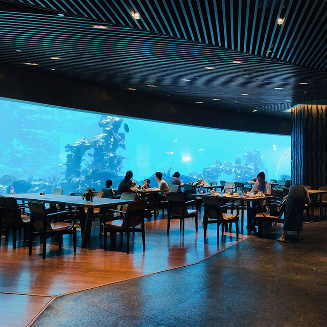 Як зрабіць акрылавы ліст для акварыума Leyu Aquarium фабрыка прафесійны звыштоўсты акрылавы ліст для акварыума - Leyu