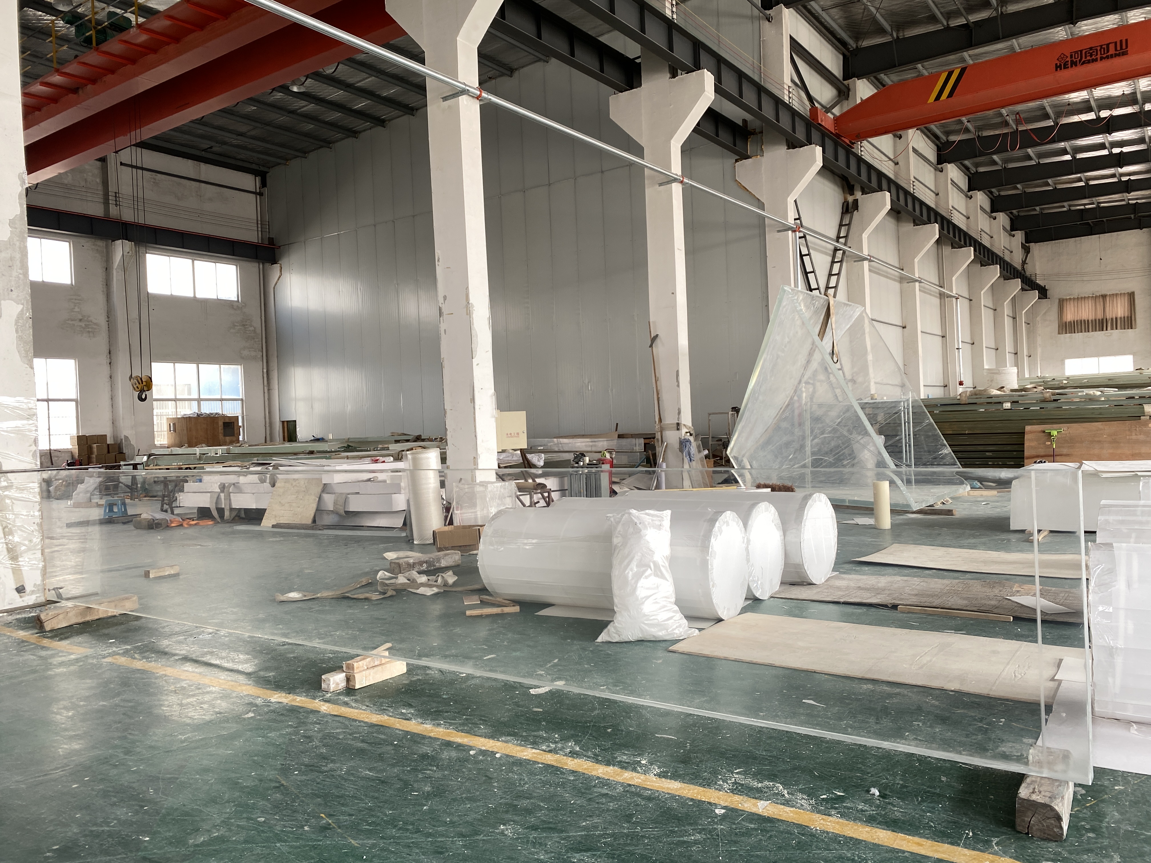  Didelės akvariumo akrilo langų plokštės - LEYU