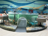 Qu'est-ce qu'un aquarium acrylique sans rebord Leyu acrylique aquarium usine professionnelle personnalis&eacute; r&eacute;servoir d'aquarium acrylique sans rebord - Leyu
