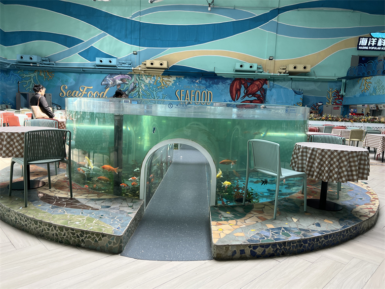 How to clean acrylic aquarium Fish tank Leyu Acrylic Aquarium factory teach you how to clean - Leyu