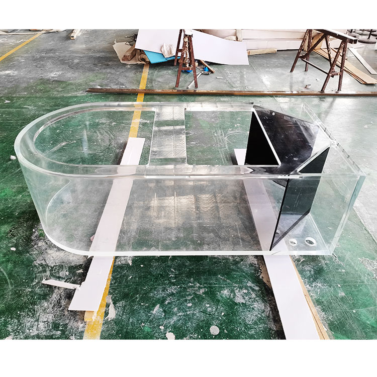 Tropical fish tank for sale Leyu acrylic factory professional custom - leyu